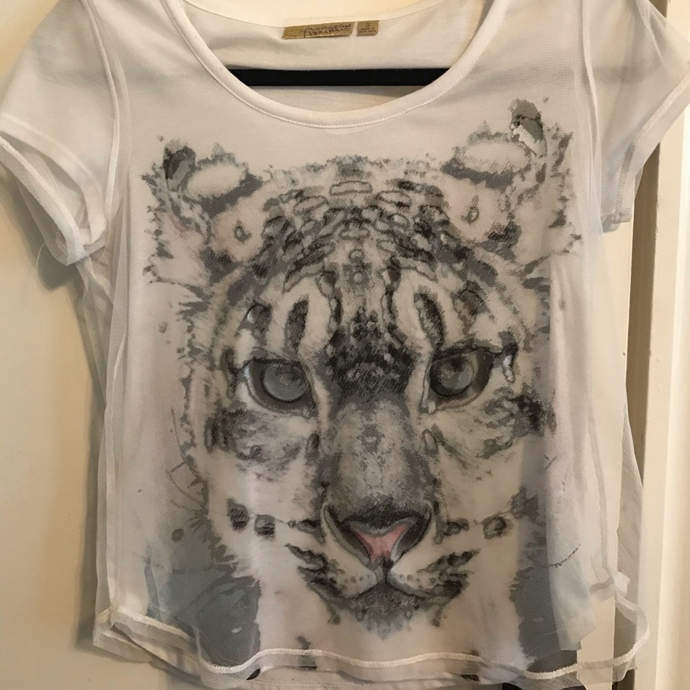 Vera Wang Tiger multi layered blouse